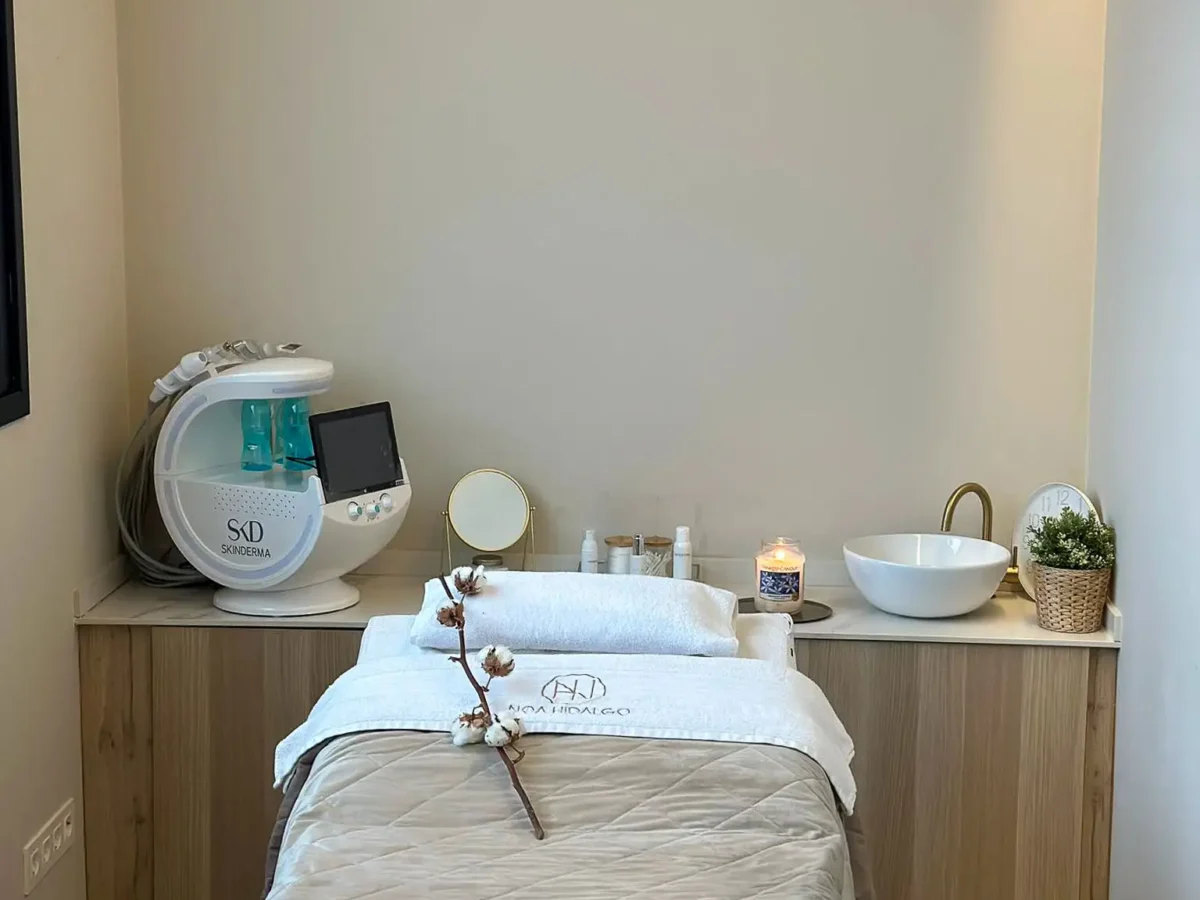 noa hidalgo centro de belleza interior salas cabinas tratamientos 12